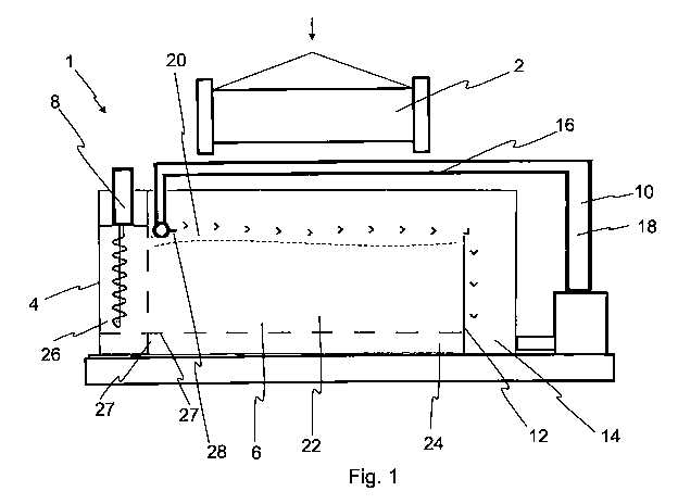 A single figure which represents the drawing illustrating the invention.